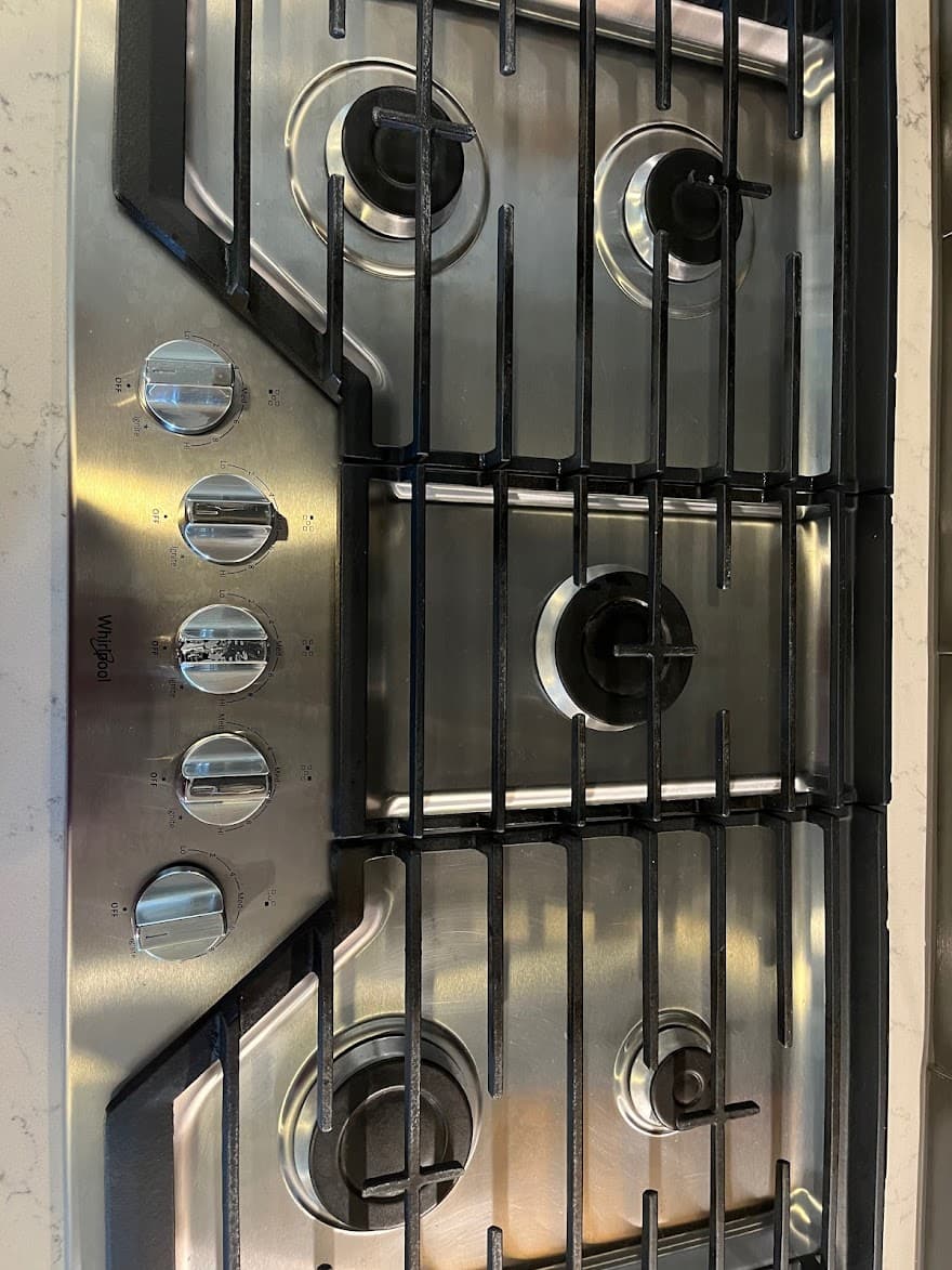 Fresh Finish stovetop cleaning results showcase - The Fresh Finish